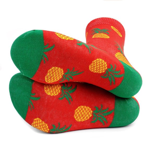 Women's Pineapple Novelty Socks - Picture 3 of 4